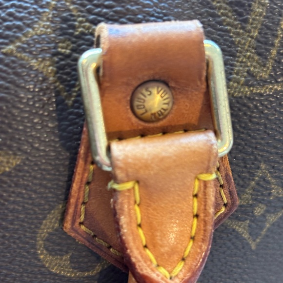 Louis Vuitton Alma Dark Brown Monogram Satchel - Picture 10 of 16